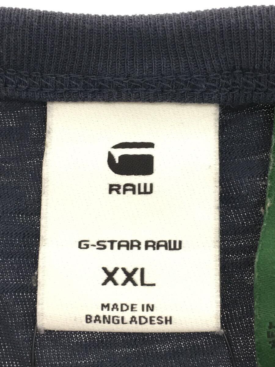 G-STAR RAW◆Tシャツ/XXL/コットン/NVY/総柄/D17115-C372-857_画像3