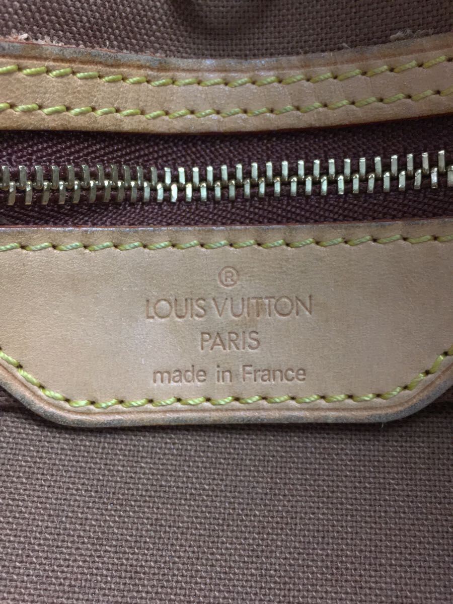 LOUIS VUITTON◆M51154/バティニョール・オリゾンタル_モノグラム・キャンバス/PVC/ブラウン/ハンドバッグ_画像3