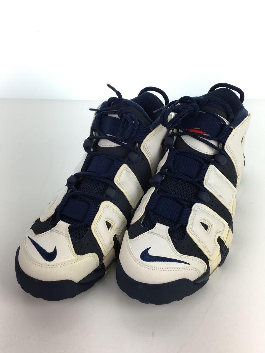 NIKE◆AIR MORE UPTEMPO/エアモアアップテンポ/ネイビー/414962-401/27cm/NVY_画像2