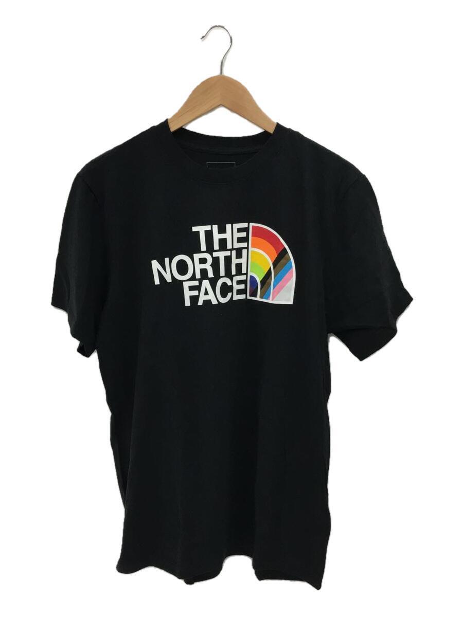 THE NORTH FACE◆Tシャツ/M/コットン/BLK/プリント/NF0A5J9HJK3_画像1