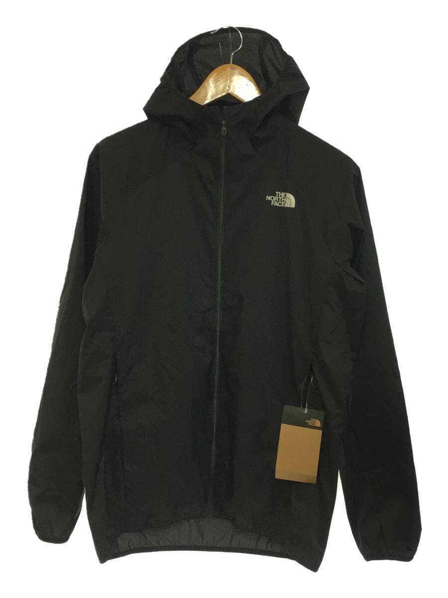 THE NORTH FACE◆SWALLOWTAIL VENT HOODIE_スワローテイルベントフーディ/L/ナイロン/BLK_画像1