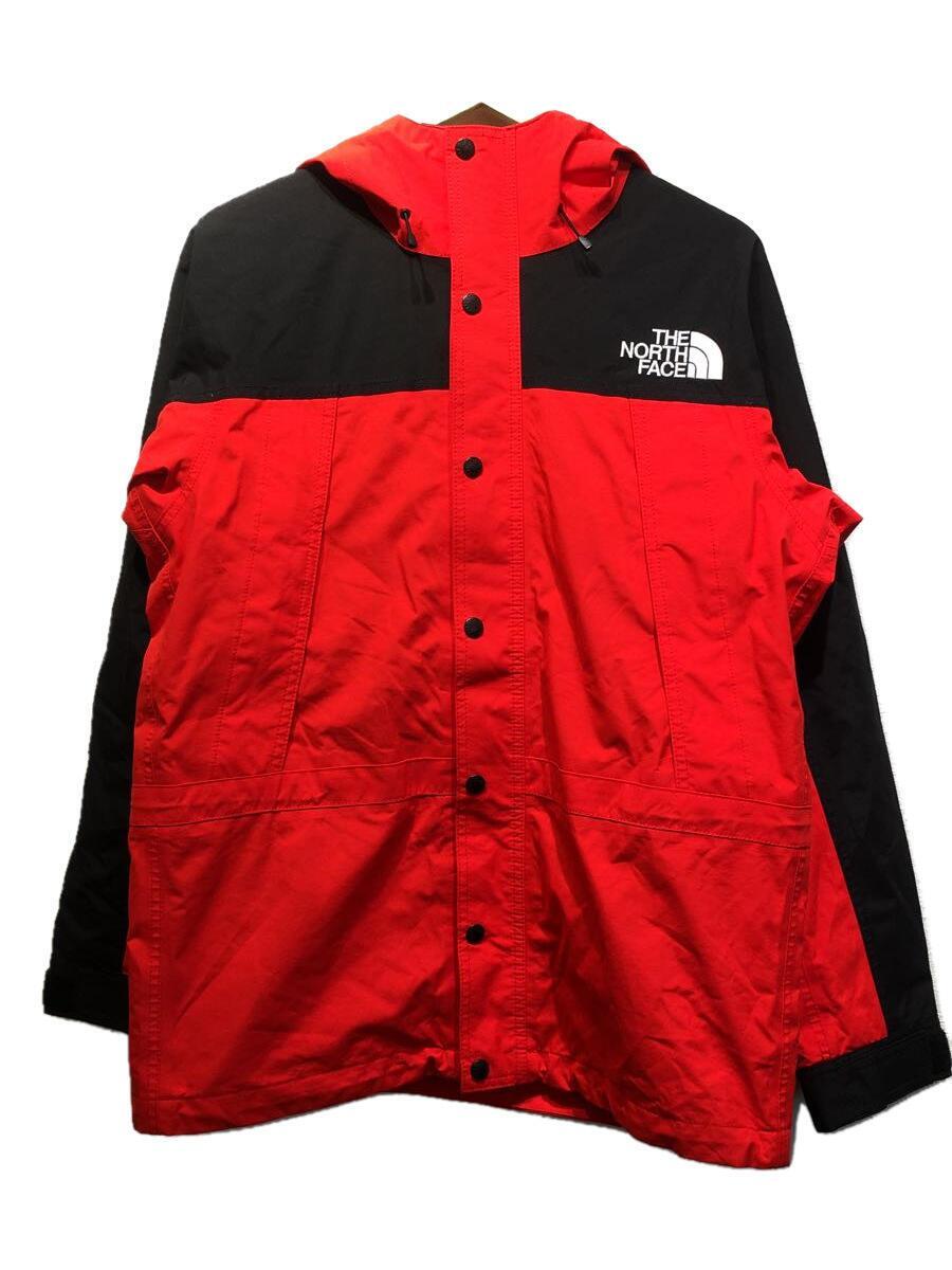 THE NORTH FACE◆Mountain Light Jacket/マウンテンパーカ/M/ナイロン/RED/NP11834_画像1