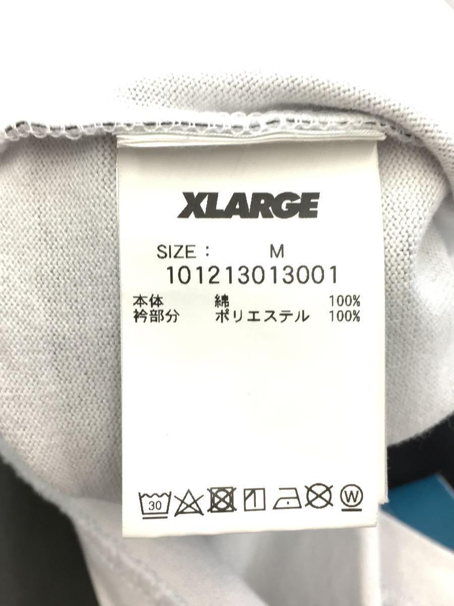 X-LARGE◆長袖Tシャツ/M/コットン/WHT/プリント/101213013001_画像4