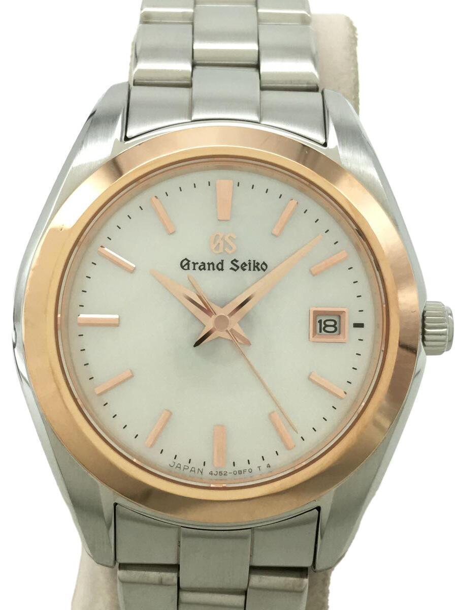 Grand Seiko◆グランドセイコー/クォーツ腕時計/STGF268/4J52-0AB0/18KTベゼル/シェルダイヤル