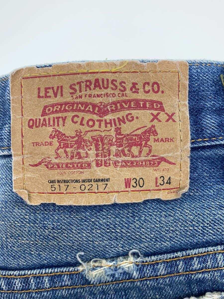 Levi’s Vintage Clothing◆517/ブーツカットパンツ/30/デニム/IDG_画像4