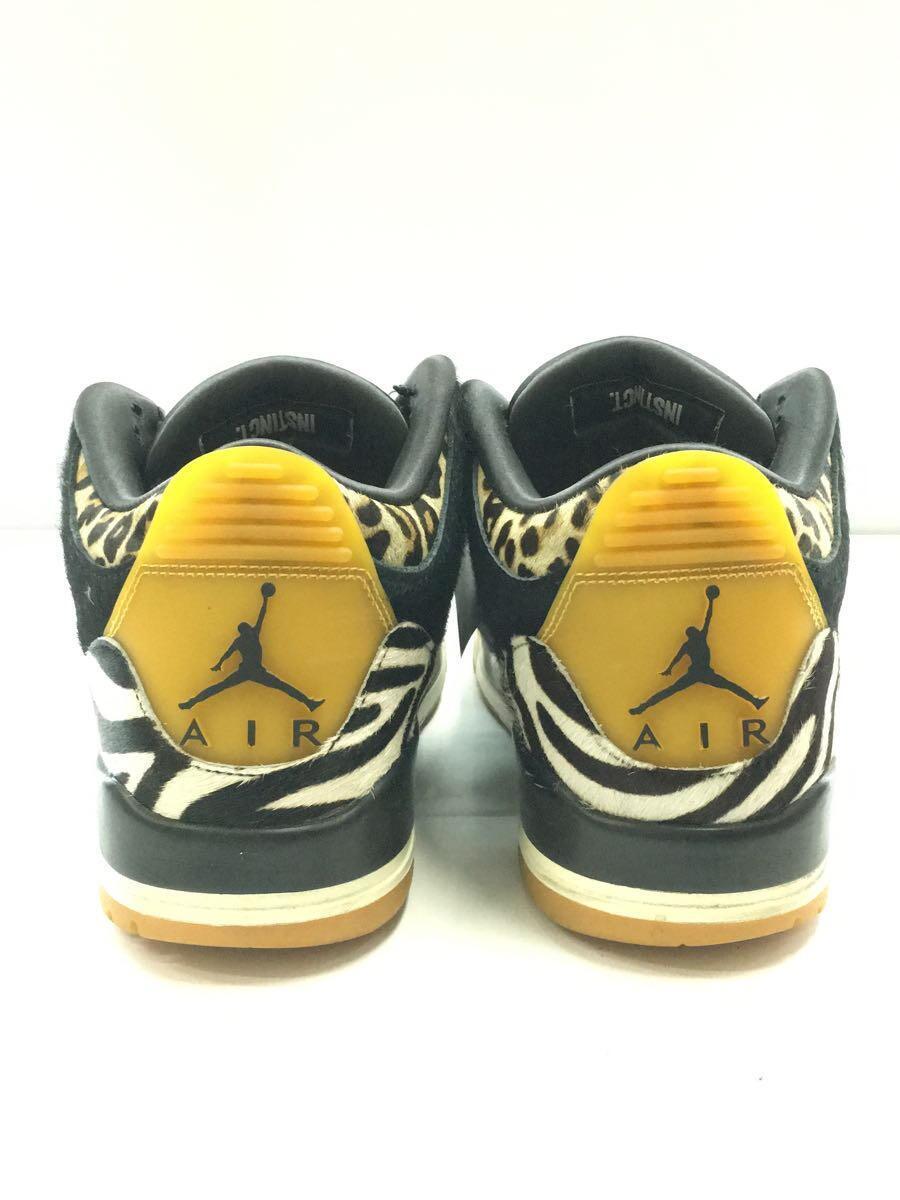 NIKE◆AIR JORDAN 3 RETRO SE/エアジョーダン 3 レトロ/ブラック/CK4344-002/28.5c_画像6