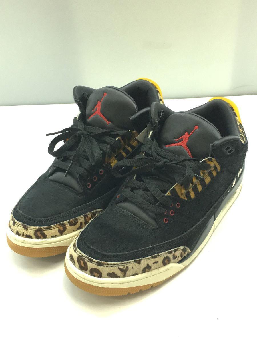 NIKE◆AIR JORDAN 3 RETRO SE/エアジョーダン 3 レトロ/ブラック/CK4344-002/28.5c_画像2