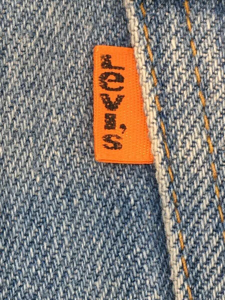 Levi’s◆ブーツカットパンツ/-/コットン/IDG/無地_画像4