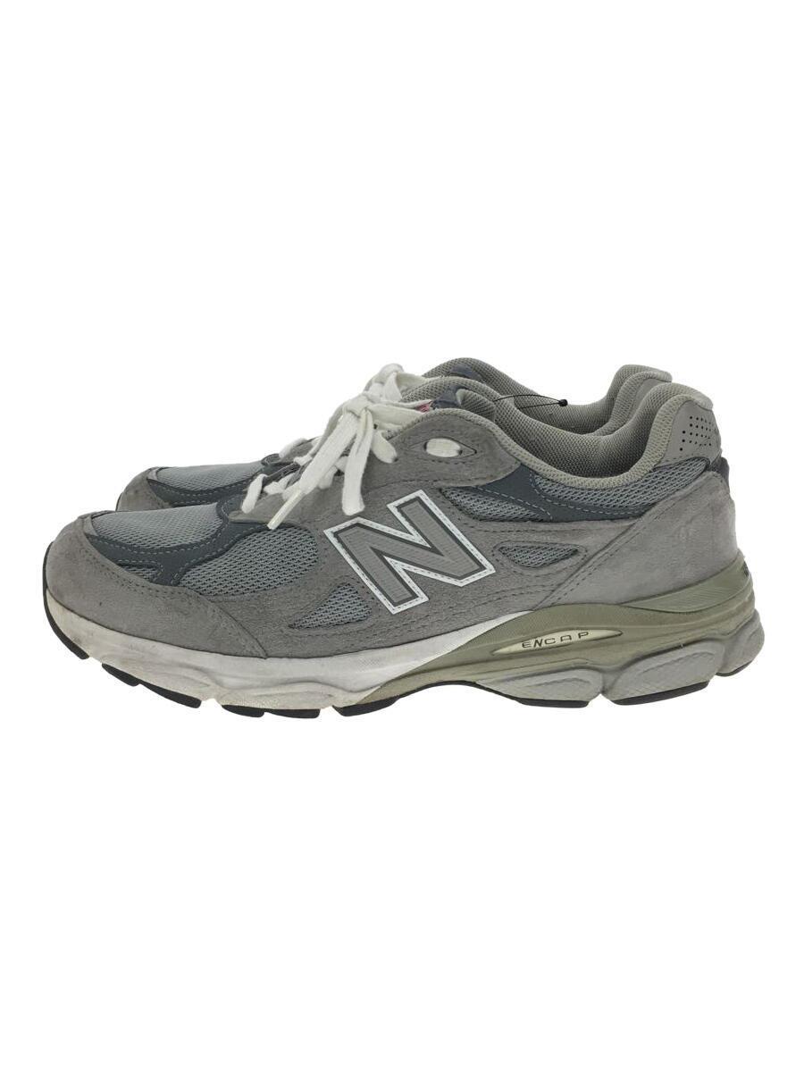 NEW BALANCE◆ニューバランス/M990/26.5cm/GRY/スウェード_画像1