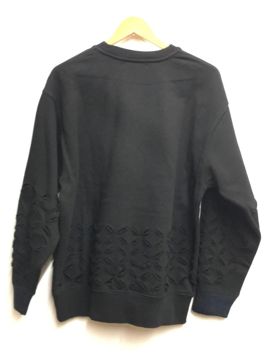 TOGA VIRILIS TOGA ARCHIVES◆22SS/KNIT RIB SWEATSHIRT/スウェット/46/コットン/BLK/TV21-JL334_画像2