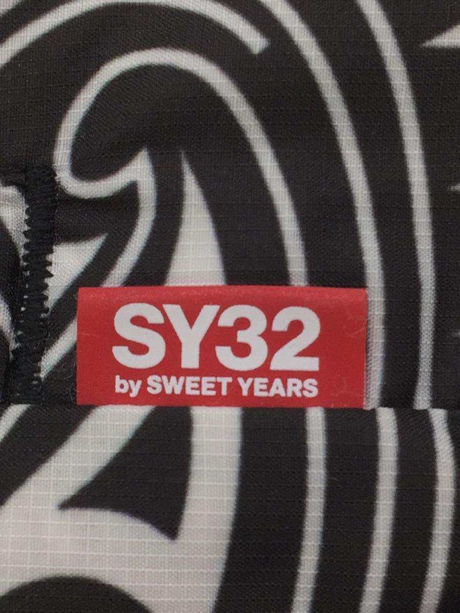 SY32 by SWEET YEARS◆フリースジャケット/M/ポリエステル/BLK/10507_画像3