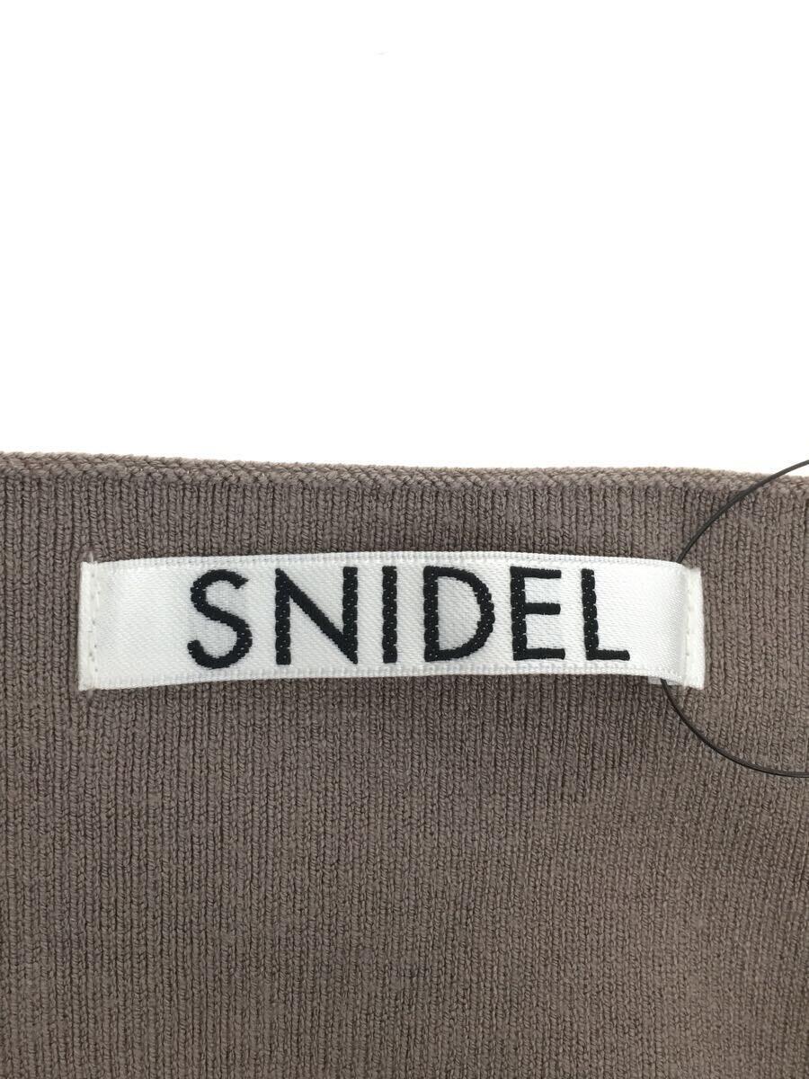 SNIDEL◆SNIDEL /セットアップ/one/レーヨン/BRW/無地/SWNO214076_画像3