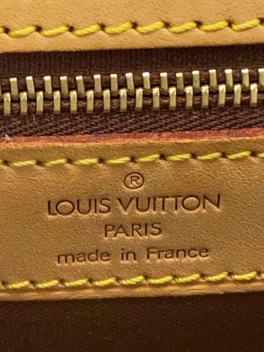 LOUIS VUITTON◆ソローニュ_モノグラム・キャンバス_BRW/PVC/BRW_画像5