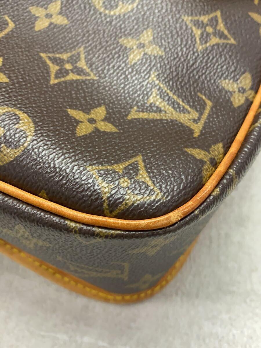 LOUIS VUITTON◆ソローニュ_モノグラム・キャンバス_BRW/PVC/BRW_画像8