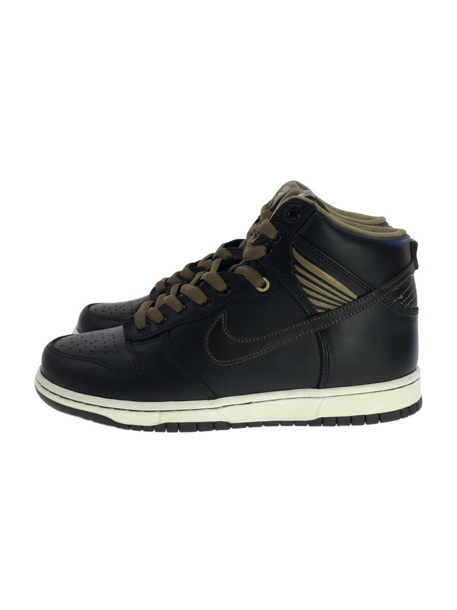 NIKE◆ナイキ/Pawnshop×Nike SB Dunk High/27cm/BLK/FJ0445-001_画像1