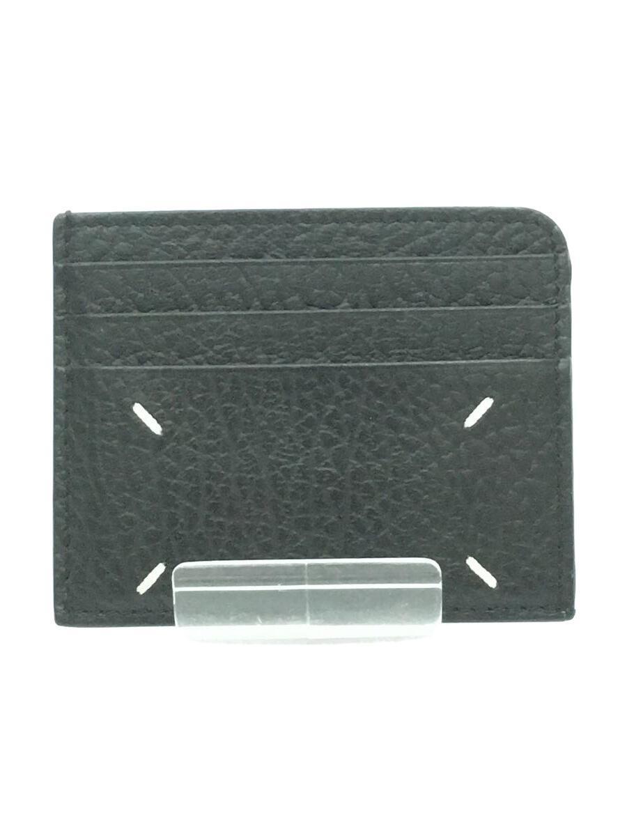 Maison Margiela◆CARD HOLDER/カードケース/レザー/BLK/メンズ/SA3VX0007