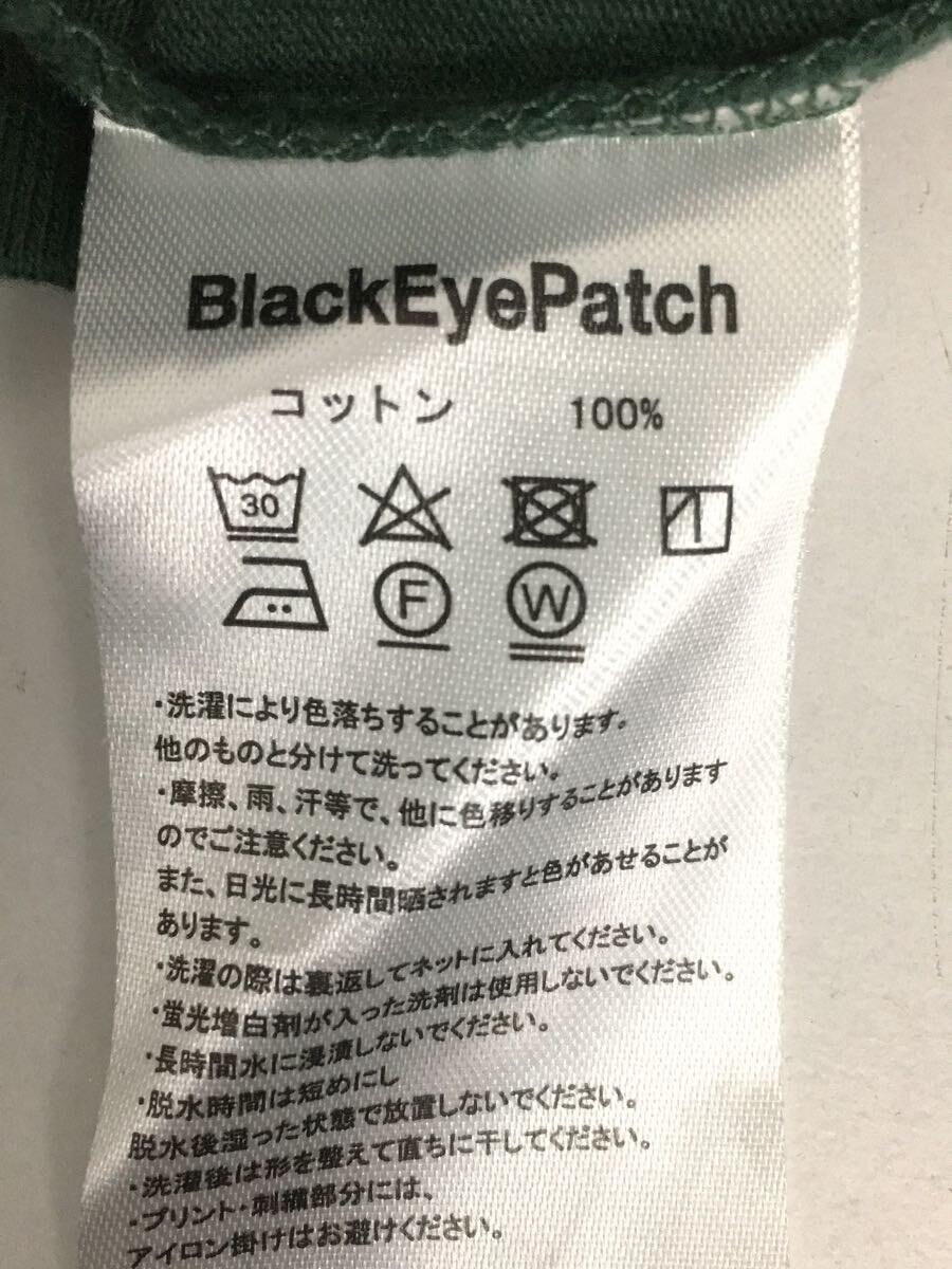 THE BLACK EYE PATCH◆Tシャツ/L/コットン/GRN/ラベルにご注意_画像4