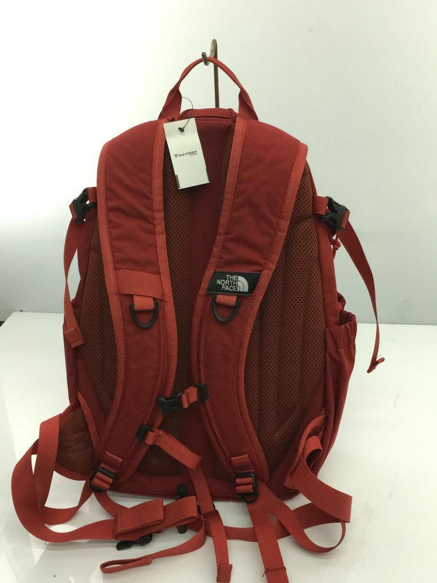 THE NORTH FACE◆リュック/ナイロン/RED/NM71402_画像3