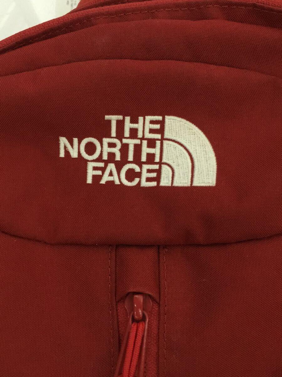 THE NORTH FACE◆リュック/ナイロン/RED/NM71402_画像5