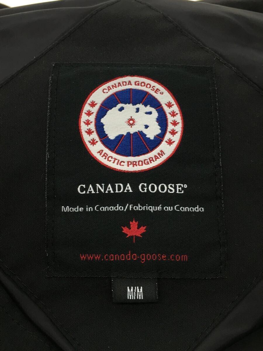 CANADA GOOSE◆Russell Parka/ダウンジャケット/M/ポリエステル/ブラック/2301JM R_画像3