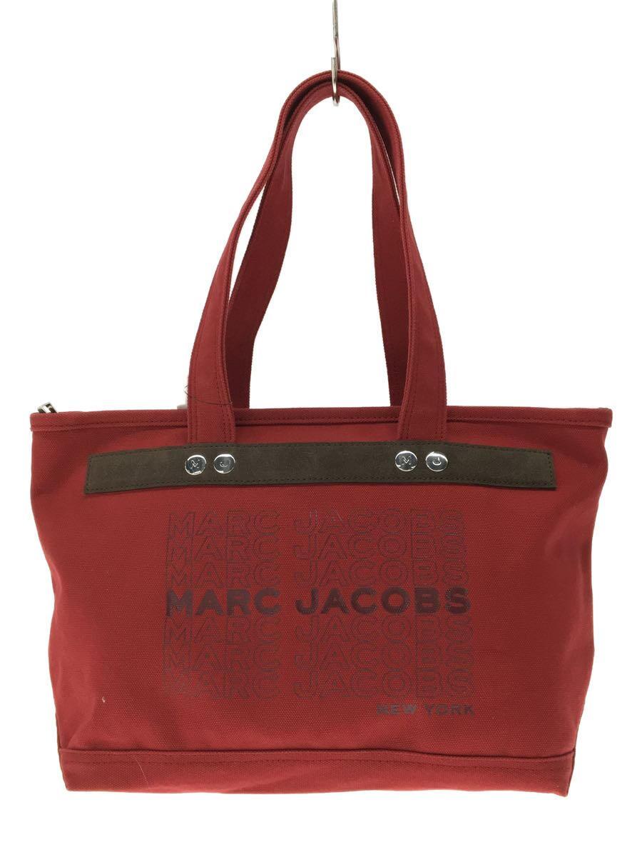 MARC JACOBS◆トートバッグ/キャンバス/RED/Ｍ0016405 609
