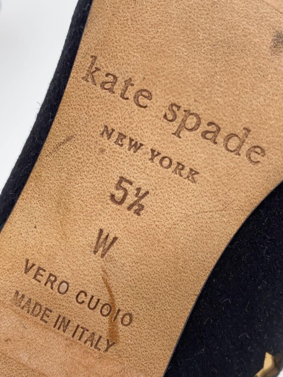 kate spade new york◆パンプス/ブラック_画像5