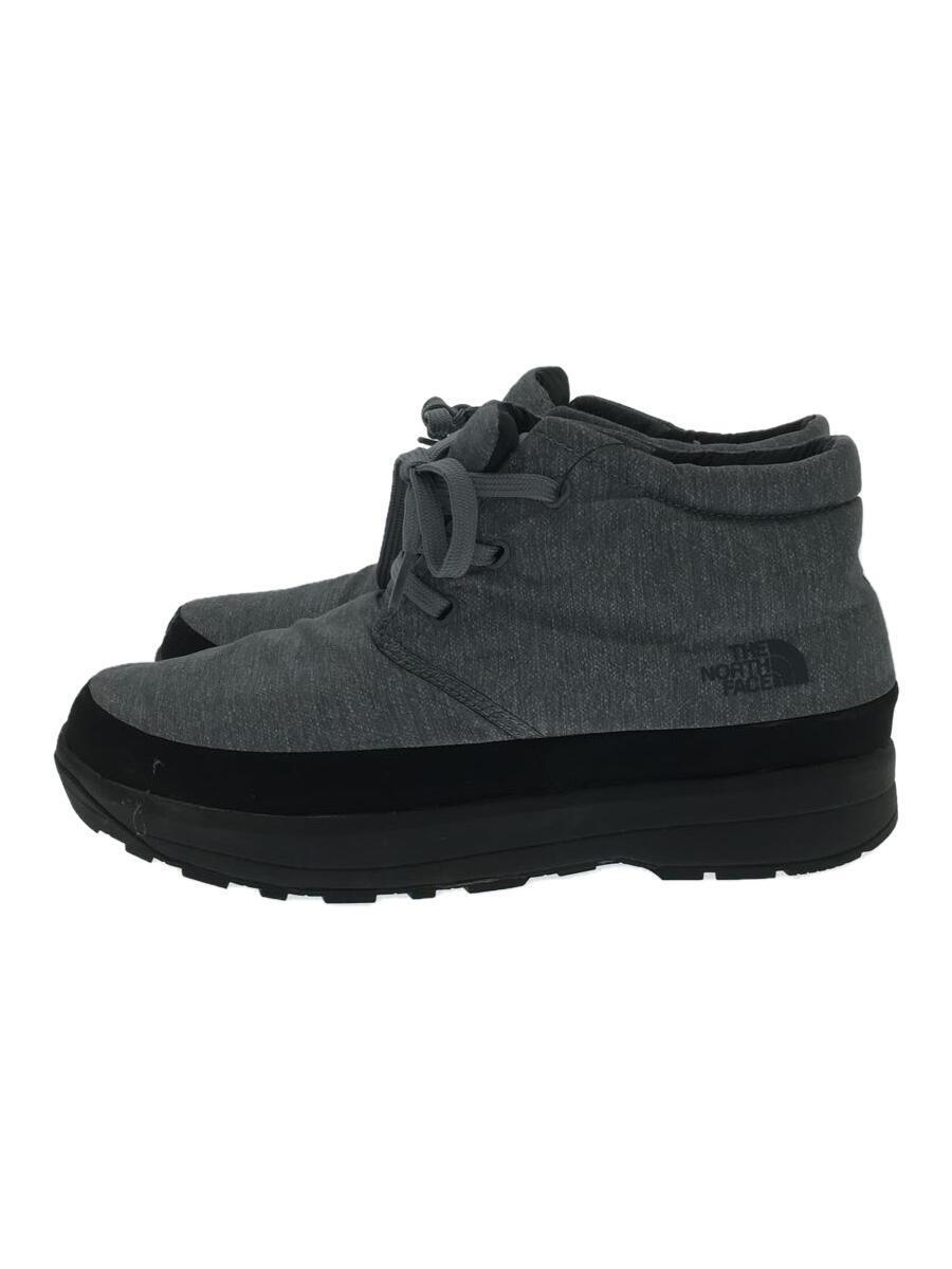 THE NORTH FACE◆Humpback WP Chukka/ハイカットスニーカー/28cm/グレー/NF52276