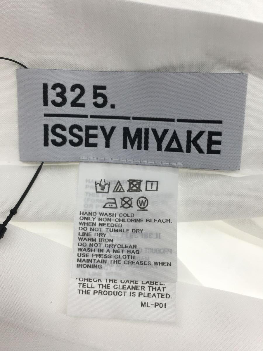 132 5. ISSEY MIYAKE◆長袖ブラウス/2/ポリエステル/ホワイト/IL38FJ911_画像3