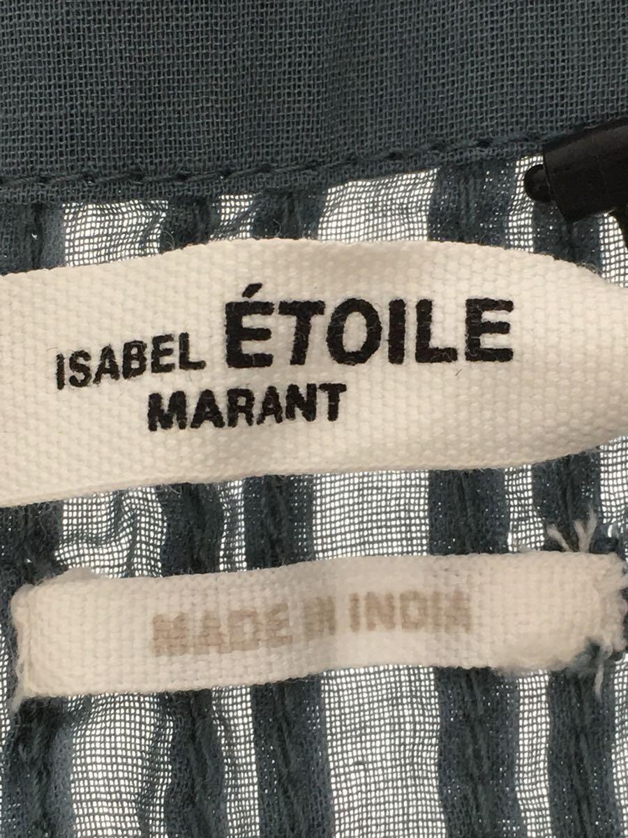 ISABEL MARANT ETOILE◆長袖シャツ/36/コットン/BLU/無地/HT1821-20A052E_画像3