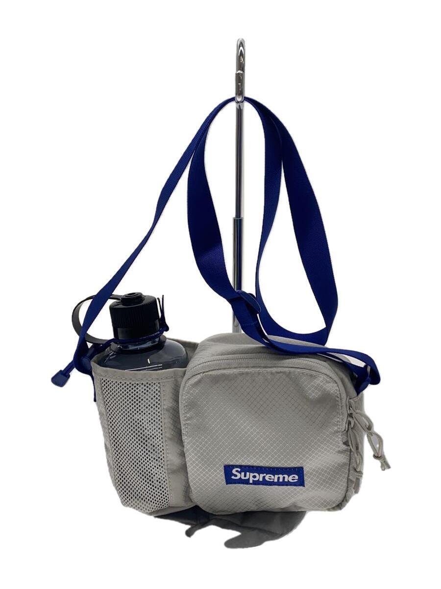 Supreme◆22SS/Side Bag/ボトル/CORDURA/ショルダーバッグ/ナイロン/シルバー