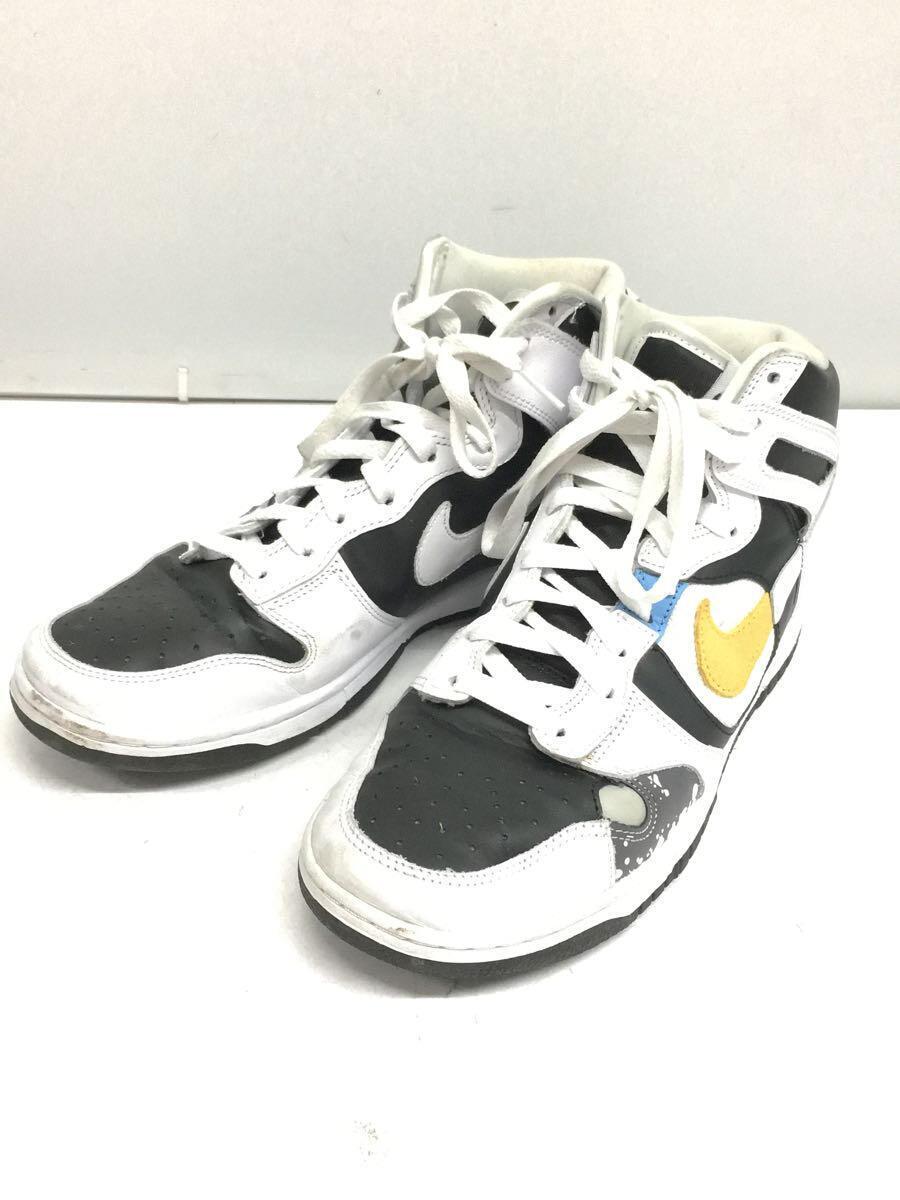 NIKE◆DUNK HIGH LX_ダンク ハイ LX/27cm/WHT/レザー_画像2