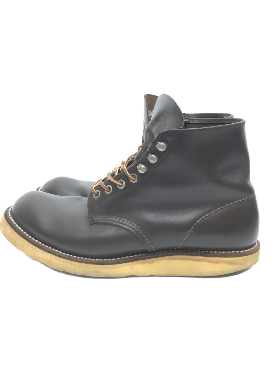 RED WING◆レースアップブーツ/US7.5/BRW