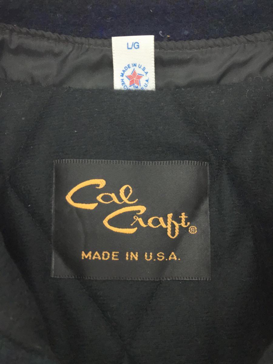 Cal Craft◆シャツジャケット/L/ウール/USA製/84-610/024_画像3
