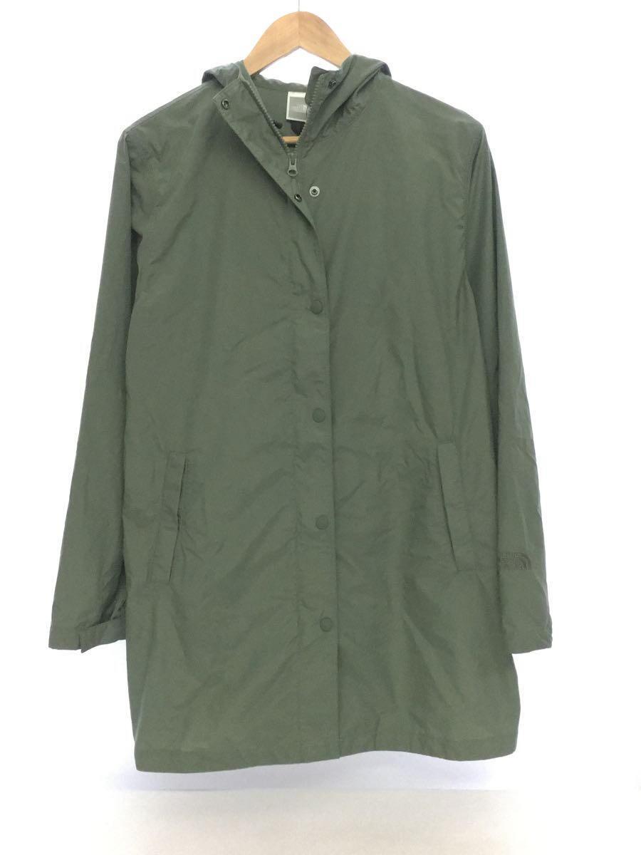 THE NORTH FACE◆COMPACT COAT_コンパクトコート/XL/ナイロン/GRN/無地/NPW22134