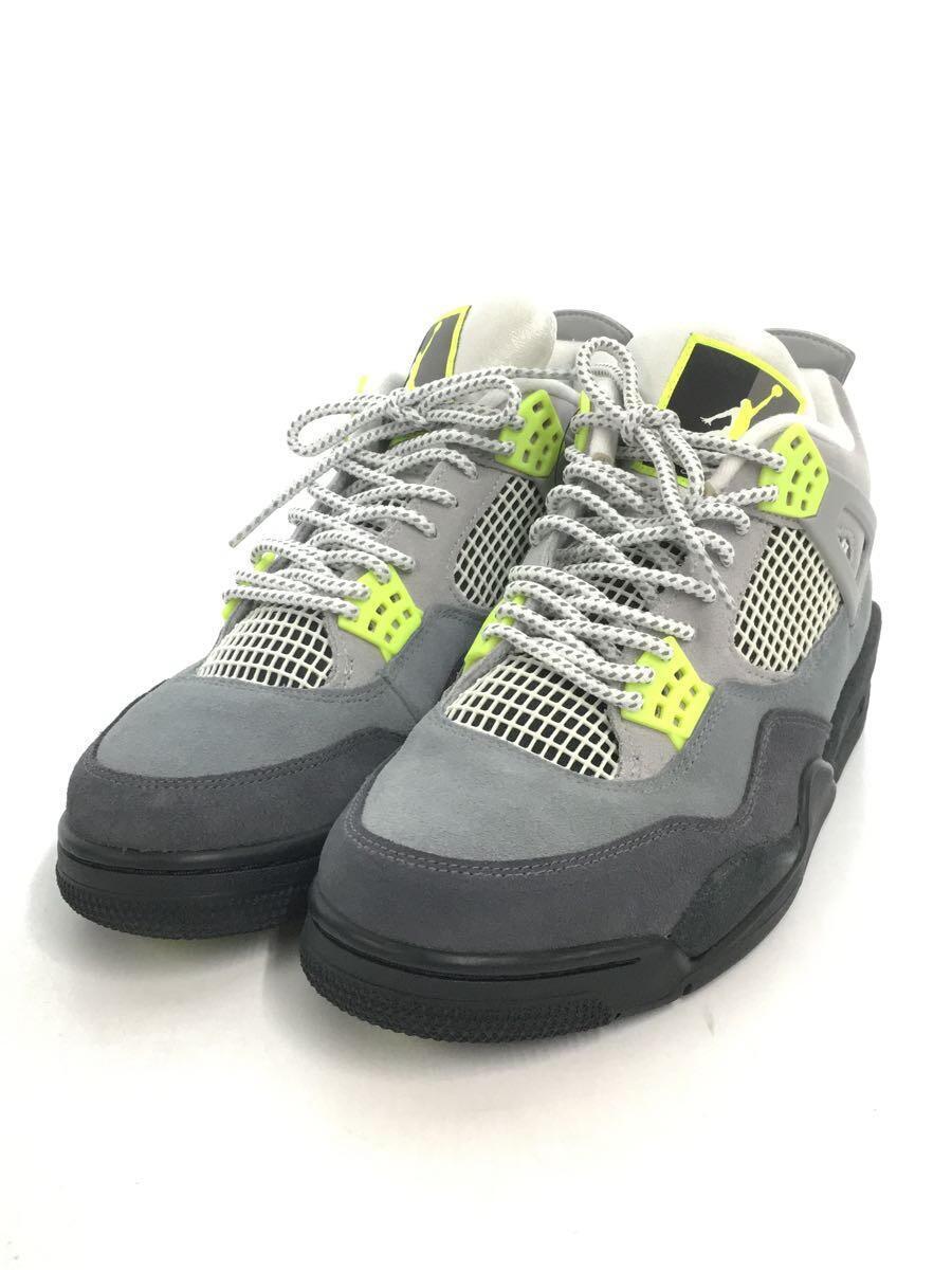 NIKE◆AIR JORDAN 4 RETRO SE/エアジョーダン 4 レトロ SE/グレー/CT5342-007/28._画像2