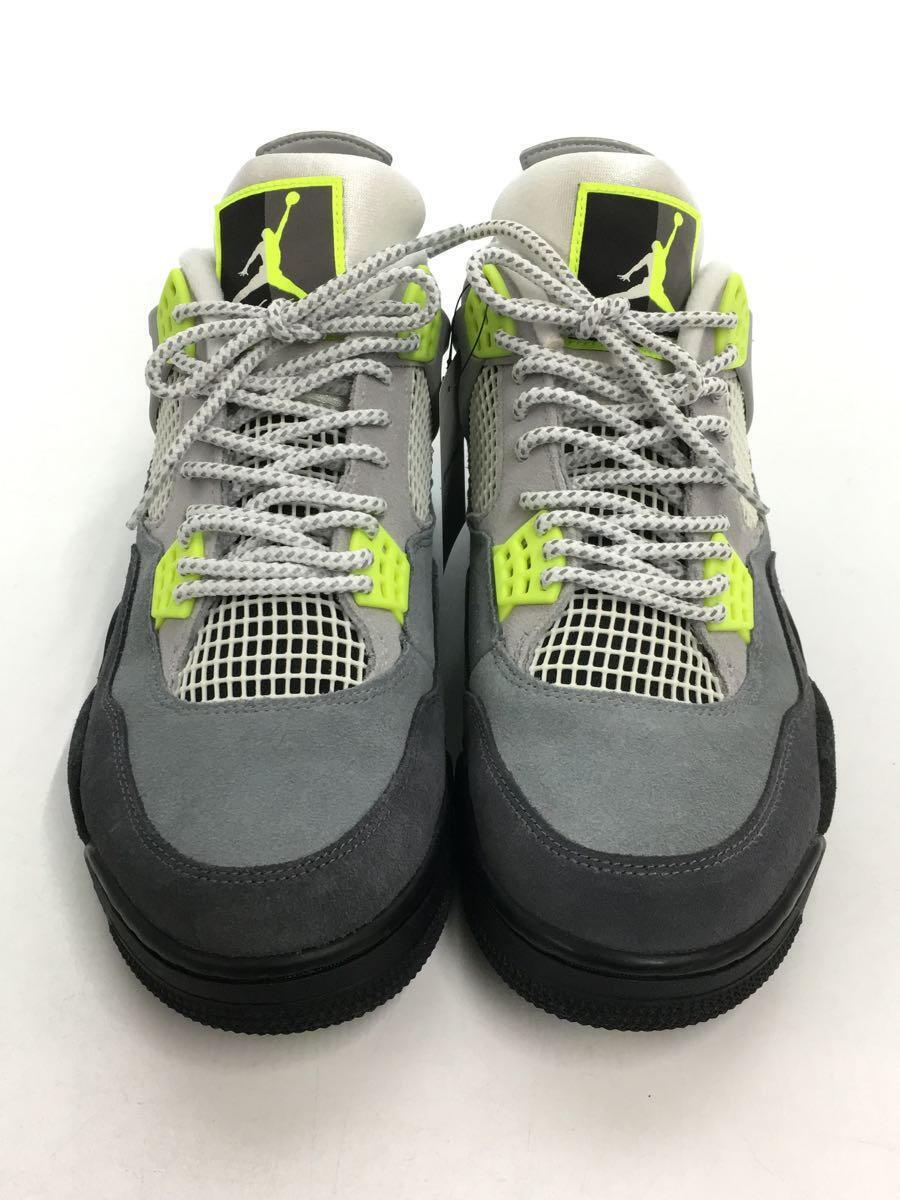 NIKE◆AIR JORDAN 4 RETRO SE/エアジョーダン 4 レトロ SE/グレー/CT5342-007/28._画像7