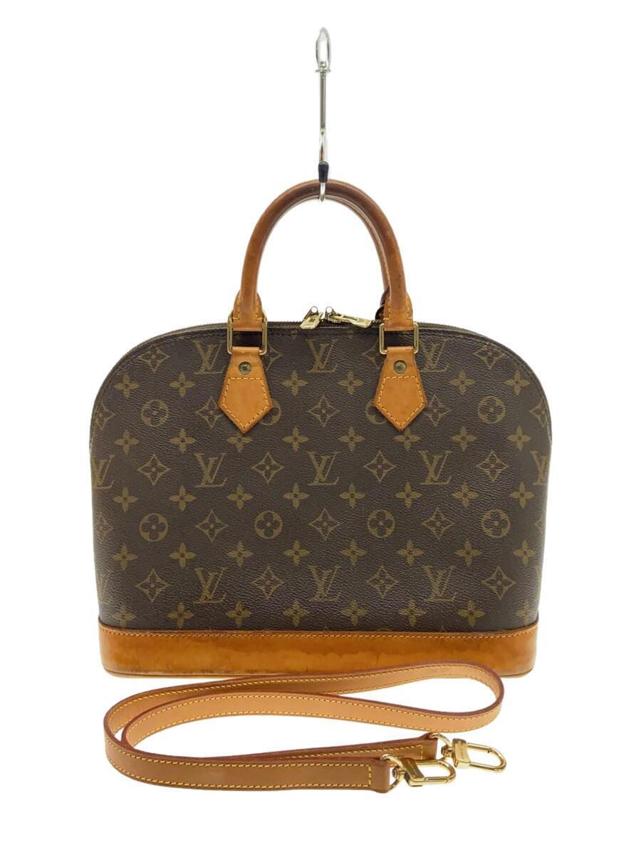 LOUIS VUITTON◇アルマPM_モノグラム・キャンバス_BRW/PVC/BRW/総柄-
