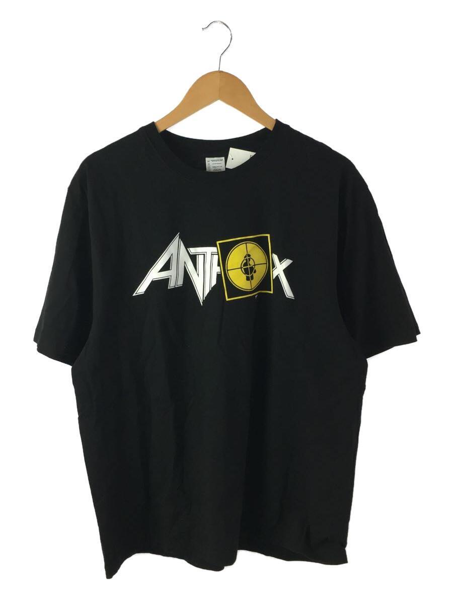 ANTHRAX×PUBLIC ENEMY/Tシャツ/XL/コットン/BLK/プリント