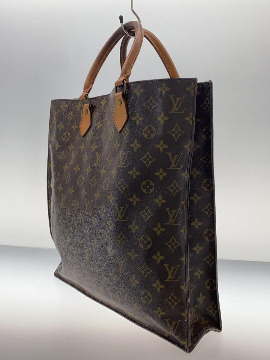 LOUIS VUITTON◆1)サック・プラ_モノグラム_BRW/PVC/BRW_画像2