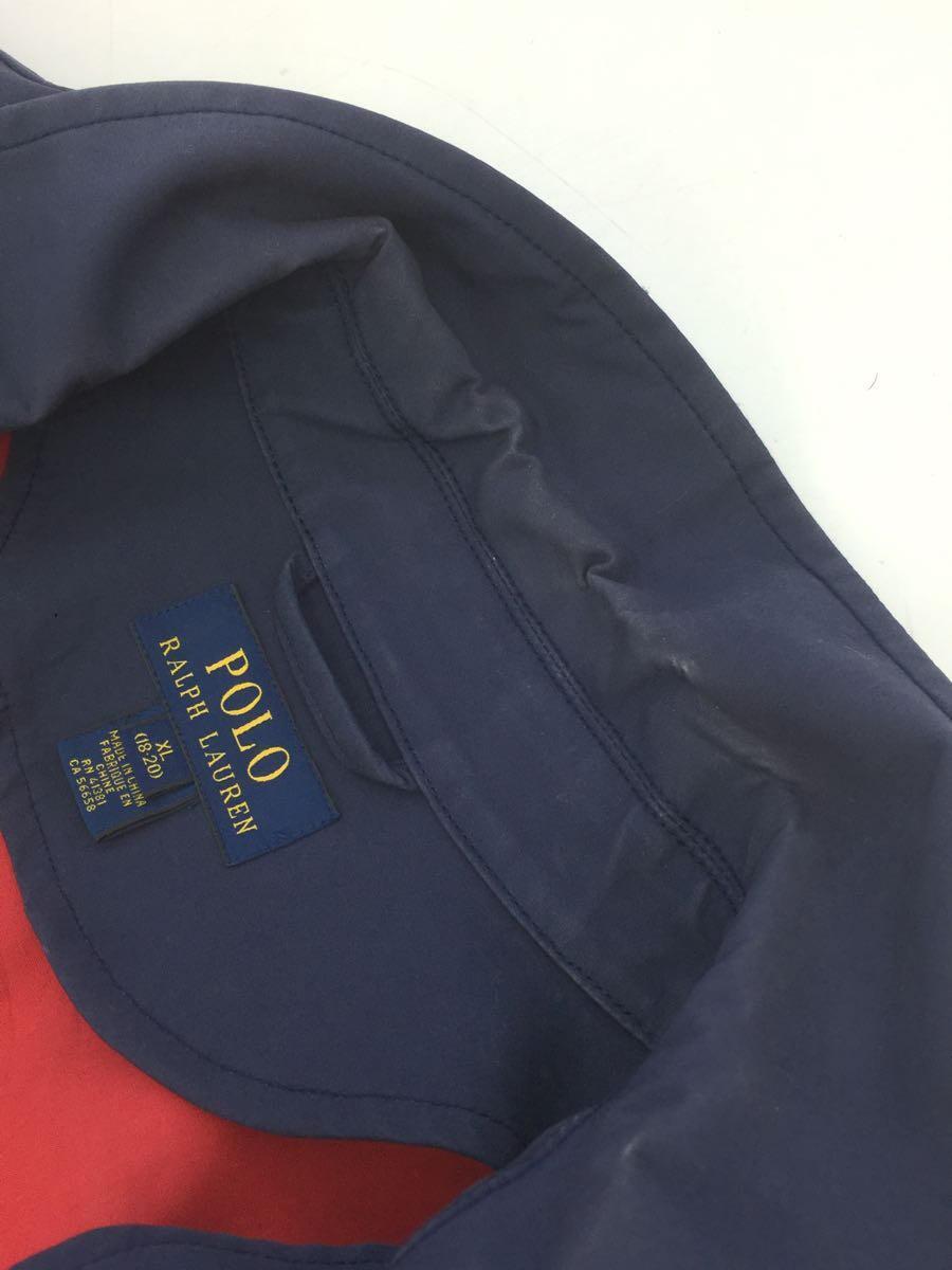 POLO RALPH LAUREN◆ステンカラーコート/XL18-20/NVY/無地_画像5