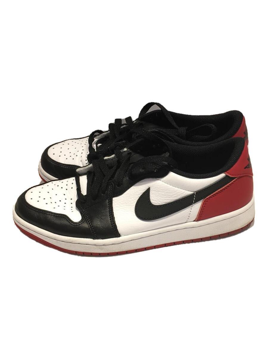 NIKE◆NIKE. AIR JORDAN 1 LOW OG/ローカットスニーカー/27.5cm/WHT/CZ0790-106