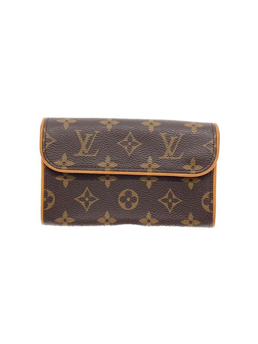 LOUIS VUITTON* pochette *f Rolland tea n_ monogram * canvas _BRW/PVC/BRW/ monogram 