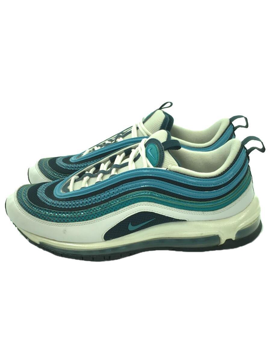 NIKE◆AIR MAX 97 SE/エアマックス/ホワイト/AQ4126-100/28.5cm/BLU_画像1