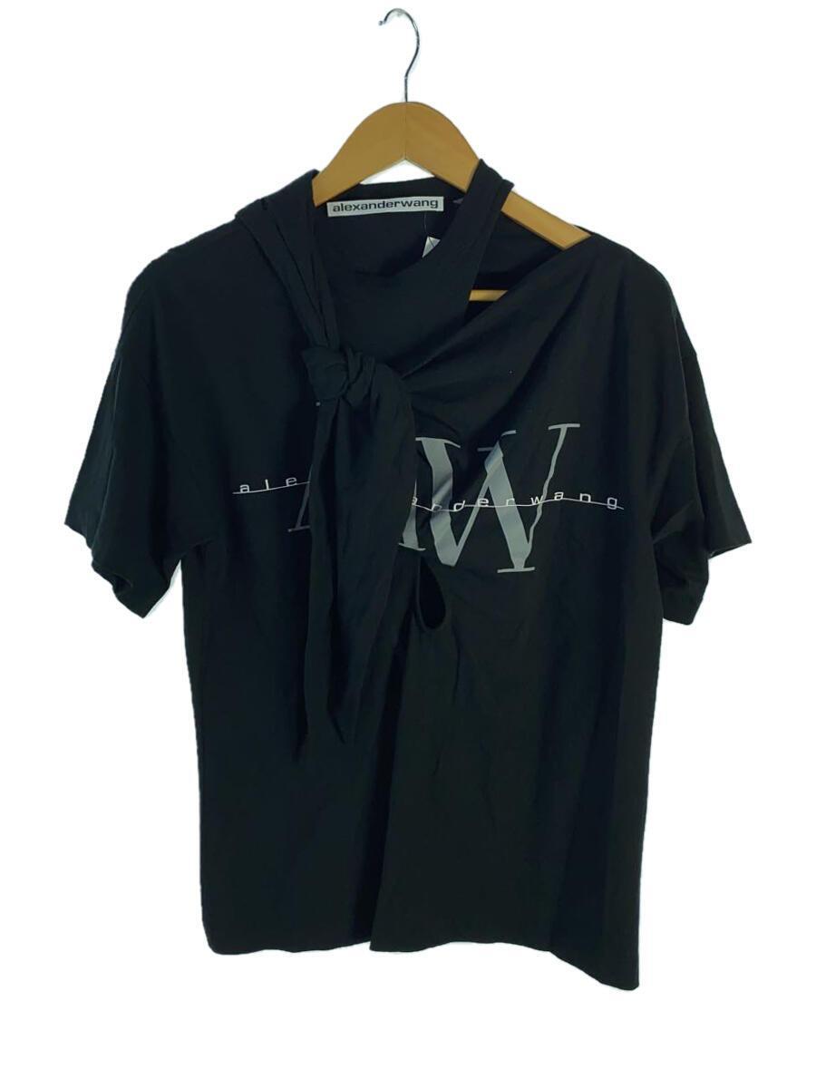 Alexander Wang◆Tシャツ/XS/コットン/BLK_画像1