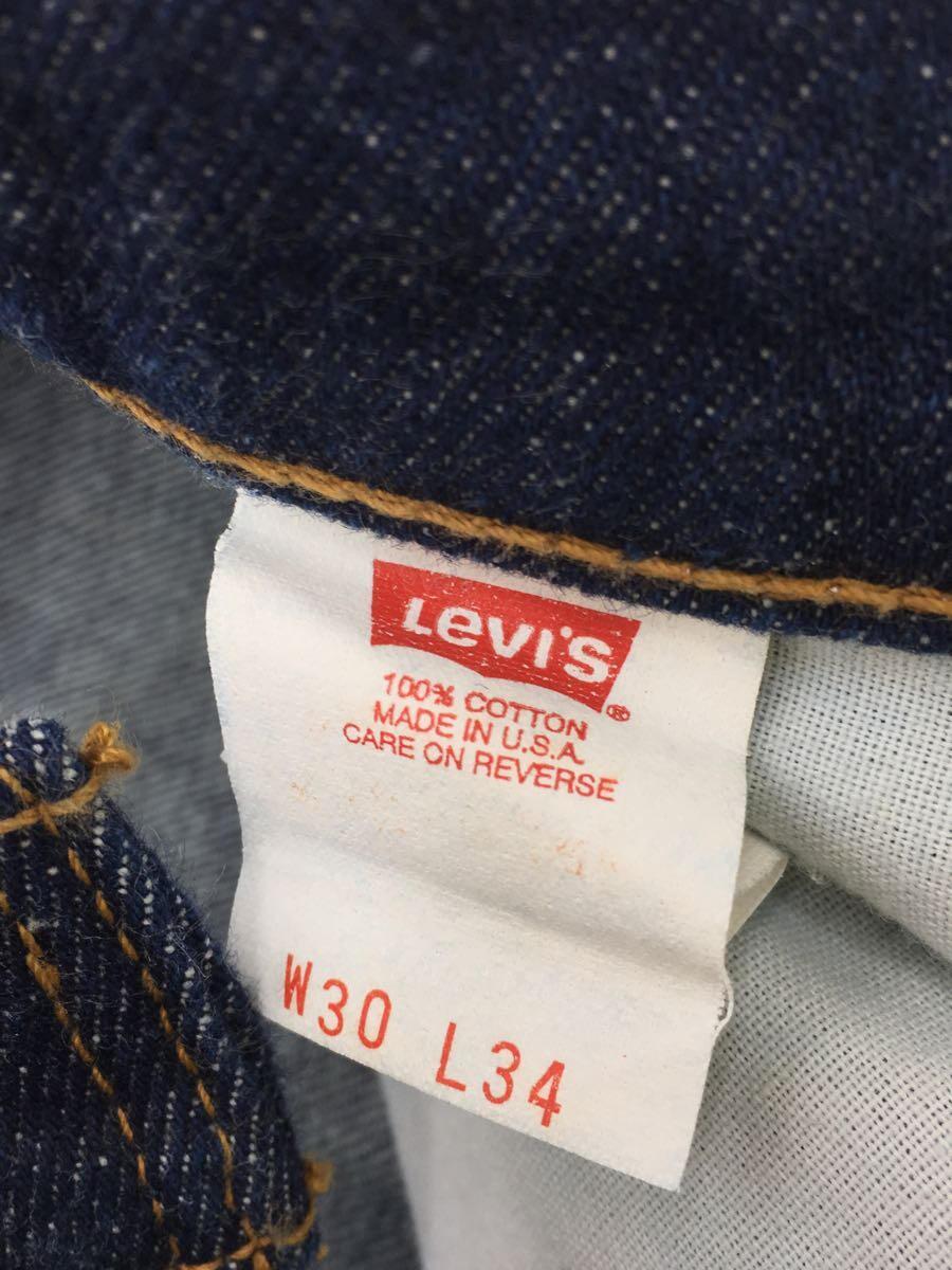 Levi’s◆リーバイス/ボトム/USA製/501/デニムパンツ/30/デニム/IDG/501-0797_画像5