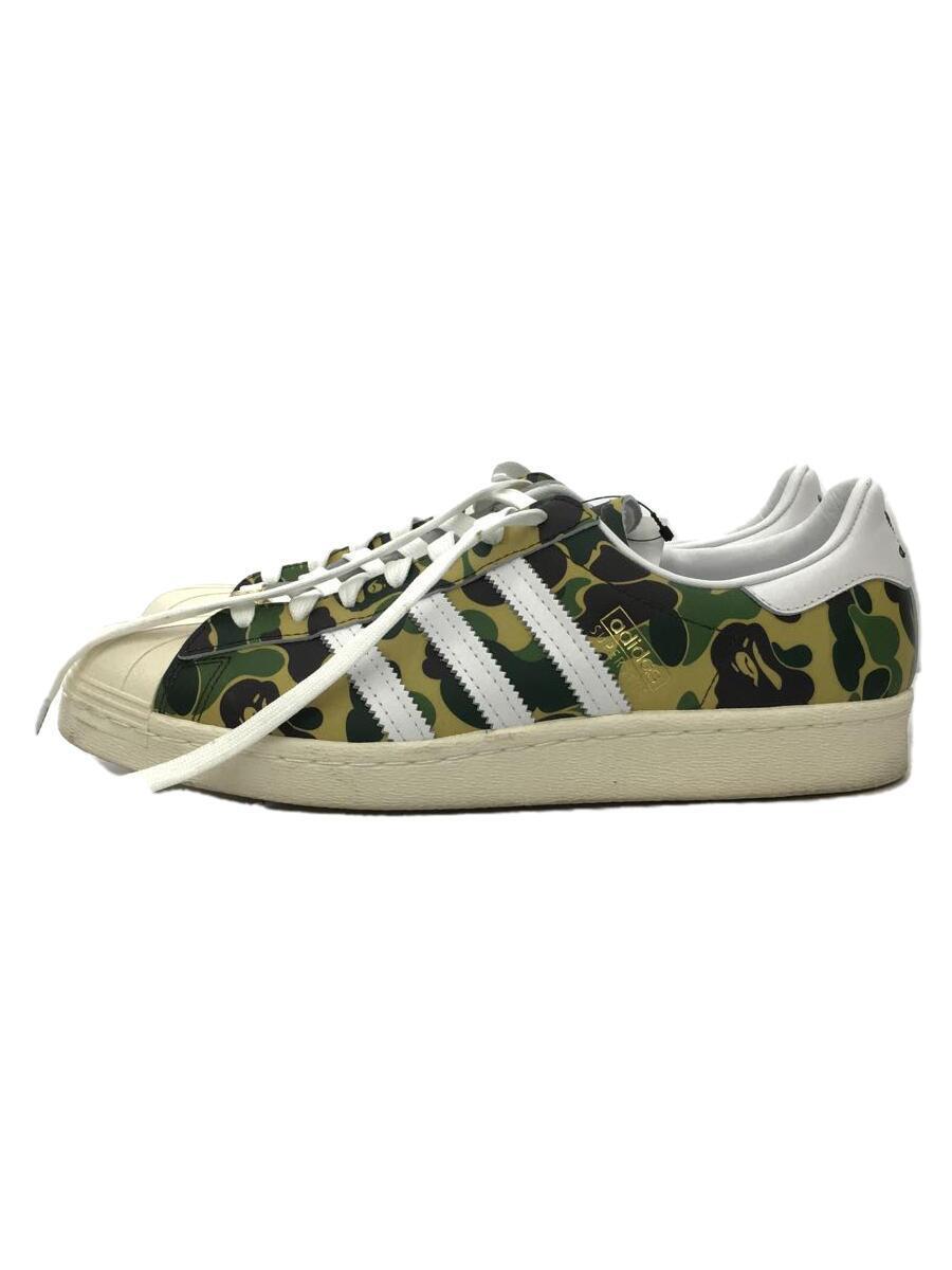 adidas◆SUPER STAR 80S BAPE_スーパースター 80S ア ベイシング エイプ/28cm