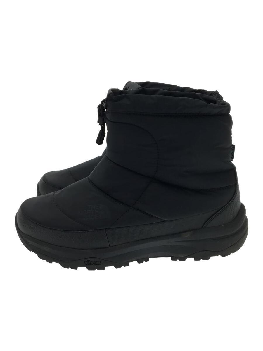 THE NORTH FACE◆Nuptse Bootie WP 7 Short/ヌプシブーティー/27cm/ブラック/NF52273_画像1