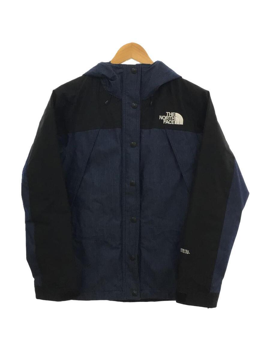 THE NORTH FACE◆MOUNTAIN LIGHT DENIM JACKET/M/ナイロン/BLK