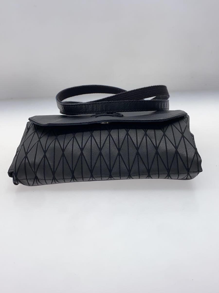 DECADE◆collabo clutch walletshoulder bag/×RESOUND CLOTHING/ブラック_画像4