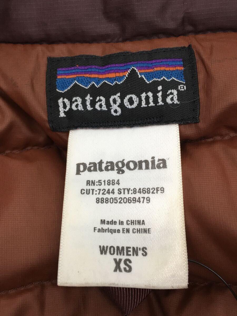 patagonia◆ダウンジャケット/XS/ポリエステル/BRD/84682f9_画像3